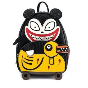 Gently used Loungefly NBC Scary Teddy and Undead Duck Mini Backpack